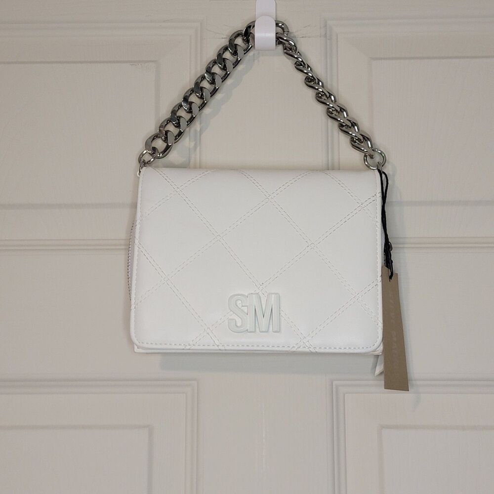 NWT Steve Madden White Crossbody